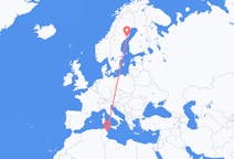 Flights from Monastir, Tunisia to Umeå, Sweden
