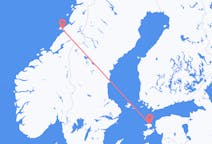Flyg från Kardla till Rørvik