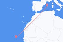 Flights from Praia to Mahon