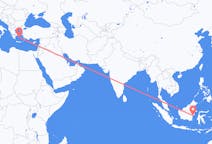 Flights from Balikpapan, Indonesia to Parikia, Greece