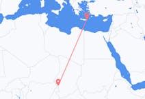 Flyrejser fra N Djamena til Sitia