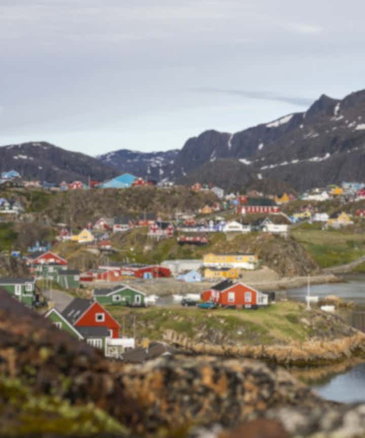 Vuelos desde la ciudad de Reikiavik, Islandia a la ciudad de Sisimiut, Groenlandia