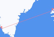 Flights from Ísafjörður, Iceland to Paamiut, Greenland