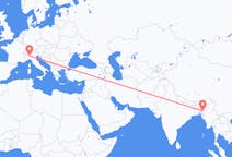 인도, 아이자울에서 출발해 인도, 아이자울로 가는 항공편