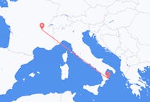 Flights from Lyon, France to Crotone, Italy