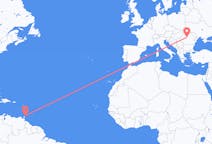 Flights from Tobago, Trinidad & Tobago to Târgu Mureș, Romania