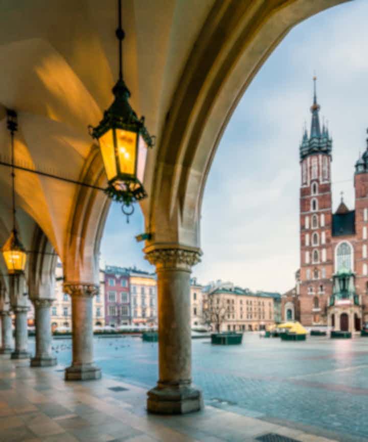 Flights from Deauville, France to Kraków, Poland