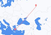 Flights from Ulyanovsk, Russia to Santorini, Greece