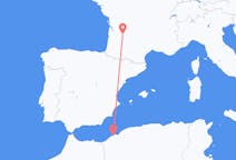 Flyg från Oran, Algeriet till Bergerac, Frankrike