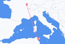 Flyreiser fra Enfidha, Tunisia til Dole, Frankrike
