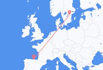 Flights from Santander, Spain to Linköping, Sweden
