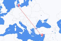 出发地 塞浦路斯出发地 拉纳卡目的地 德国罗斯托克的航班