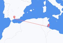 Flights from from Djerba to Málaga