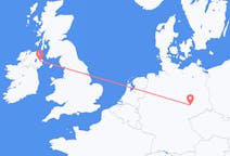 Flyreiser fra Belfast, Nord-Irland til Leipzig, Tyskland