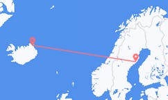 出发地 冰岛出发地 索斯霍恩目的地 瑞典于默奥的航班