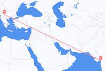 Flyreiser fra Surat, til Skopje