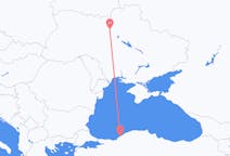 Flyreiser fra Kiev, Ukraina til Zonguldak, Tyrkia
