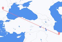 从德黑兰飞往布加勒斯特的航班