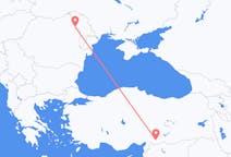 Flyreiser fra Gaziantep, til Iași