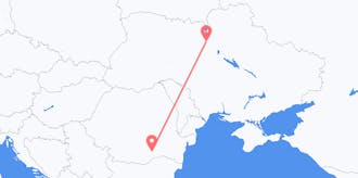 Flights from Romania to Ukraine