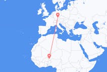 Flights from Niamey to Nuremberg