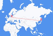 Flights from Asahikawa, Japan to Bydgoszcz, Poland