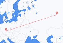Flyg från Perm till Nürnberg