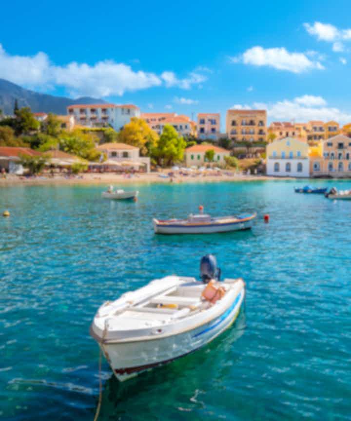 Flights from Montreal, Canada to Cephalonia, Greece