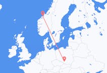 Flights from Kristiansund, Norway to Katowice, Poland