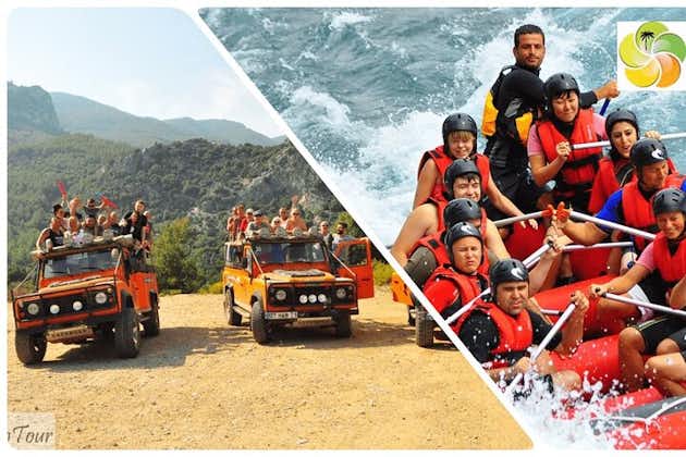 Eagle Canyon Jeep Safari et rafting en eaux vives (de Belek, Antalya, Side)