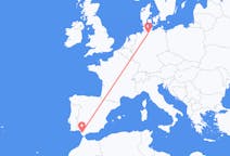 Flights from Jerez de la Frontera in Spain to Hamburg in Germany