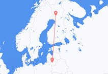 Flug frá Rovaniemi, Finnlandi til Kaunas, Litháen