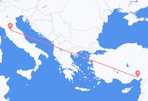 Loty z Florencja, Włochy z Adana, Turcja