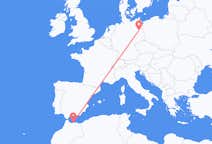 Vluchten van Al Hoceima, Marokko naar Berlijn, Duitsland