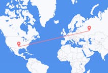 Flyg från Dallas, USA till Kazan, Ryssland