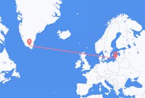 Flyrejser fra Palanga, Litauen til Narsarsuaq, Grønland