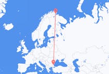 Flights from Vadsø, Norway to Burgas, Bulgaria