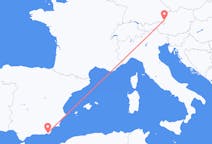 Flyreiser fra Almeria, Spania til Salzburg, Østerrike