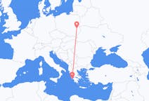 Flights from Zakynthos Island, Greece to Lublin, Poland