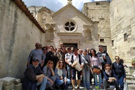 tour of the Sassi Matera, entrance to houses Cave and rock church