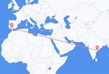 Flights from Rajahmundry, India to Seville, Spain