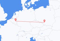 Flyg från Liège till Katowice