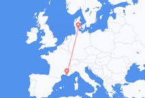 Flüge von Sønderburg, Dänemark nach Marseille, Frankreich