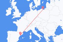 Flights from Reus to Gdansk