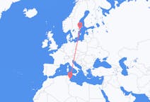 Flyreiser fra Sfax, til Stockholm