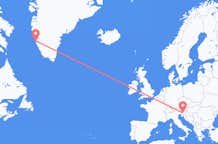 Flyrejser fra Ljubljana til Nuuk