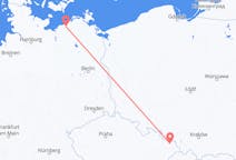 Flyrejser fra Rostock til Ostrava