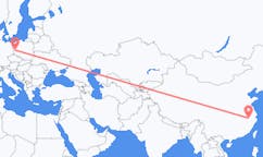 Flights from Huangshan City to Zielona Góra