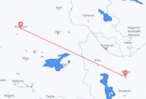 Flyreiser fra Tabriz, til Erzurum