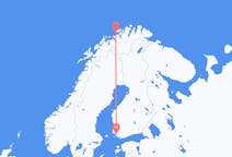Flights from Hasvik, Norway to Turku, Finland